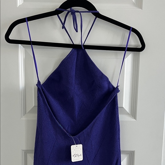 Free People Purple Knit Dress - Picture 5 of 6
